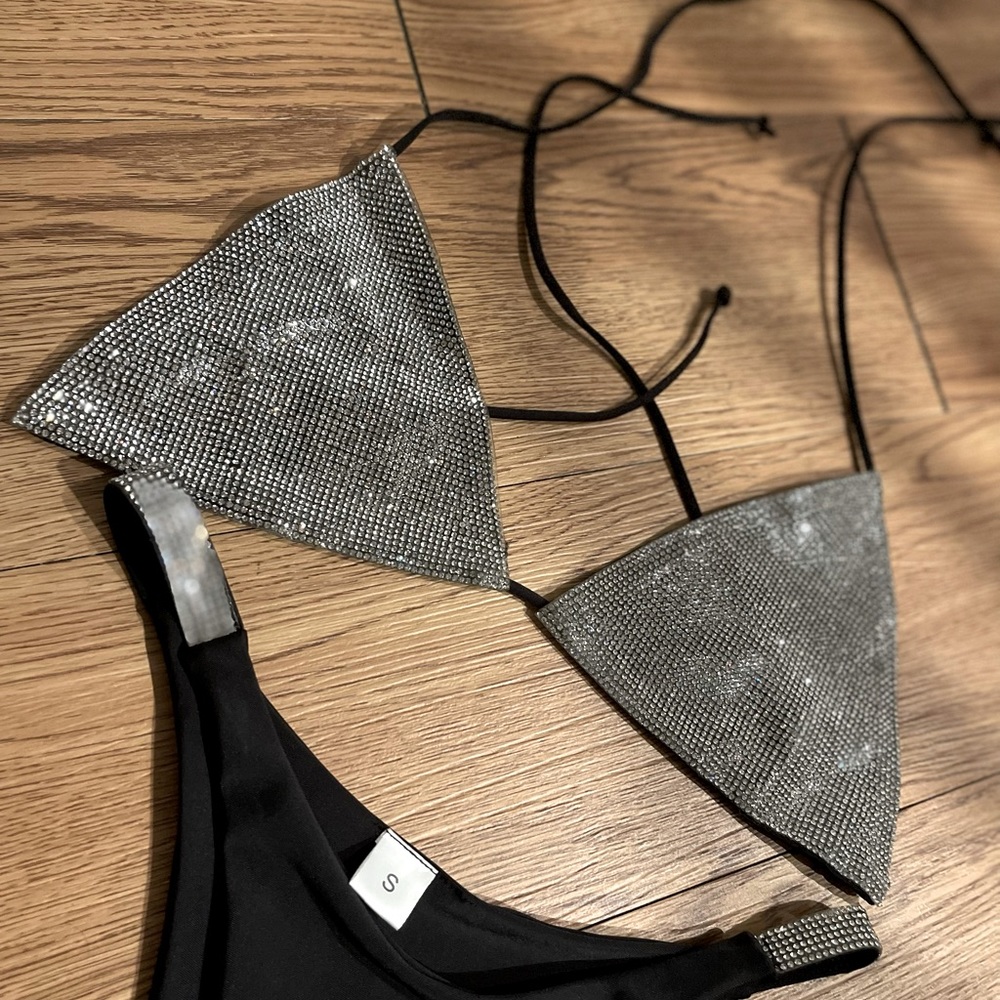 Rhinestone swimsuit